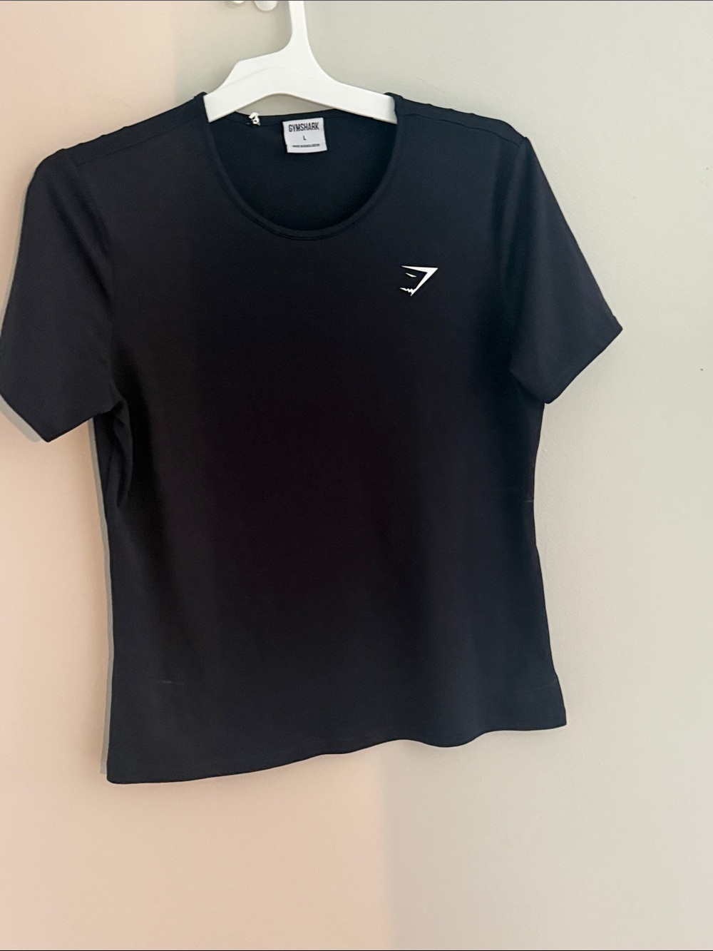 Gymshark Black Women's Short Sleeve Crew Tee